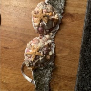 mermaid seashell bra